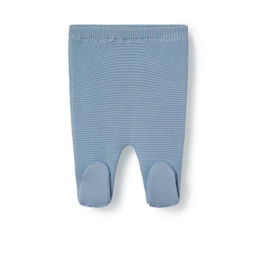 CONJUNTO DE BEBÉ DE RECIÉN NACIDO TRICOT AZUL