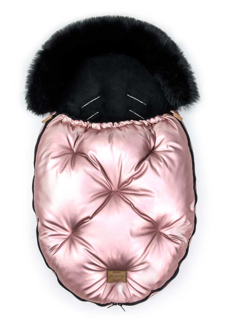 Saco Universal Silla+Capazo Rosa y Negro