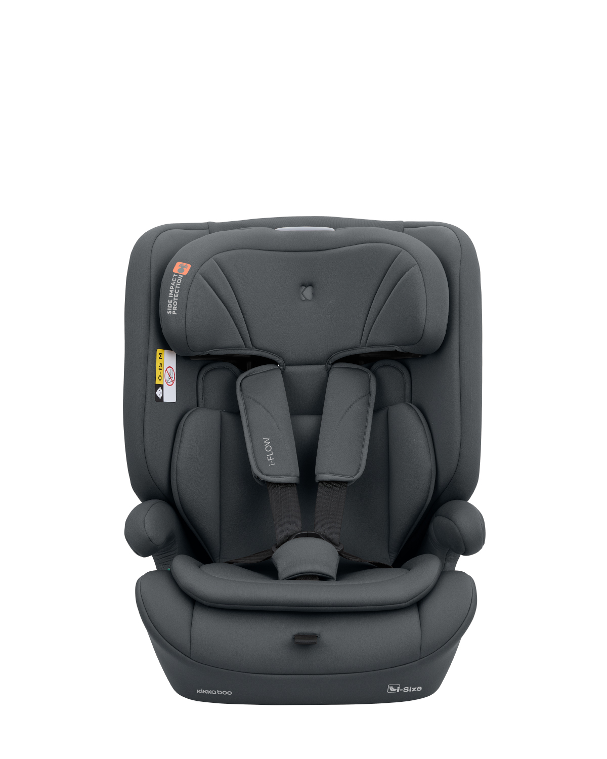 Silla de coche 76-150 cm i-Flow i-SIZE Gris