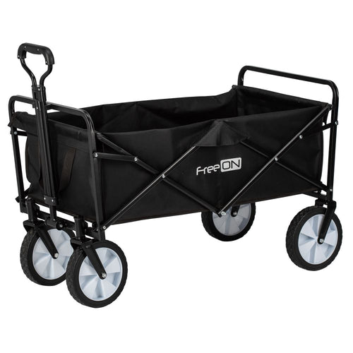 Carrito Plegable de Transporte Multiusos hasta 100 kg para Playa, Camping y Hogar