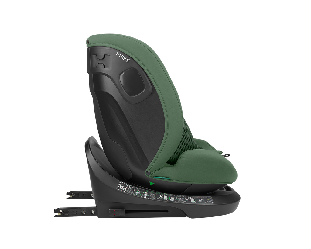 Silla de coche 40-150 cm i-Hike i-SIZE verde militar 2026