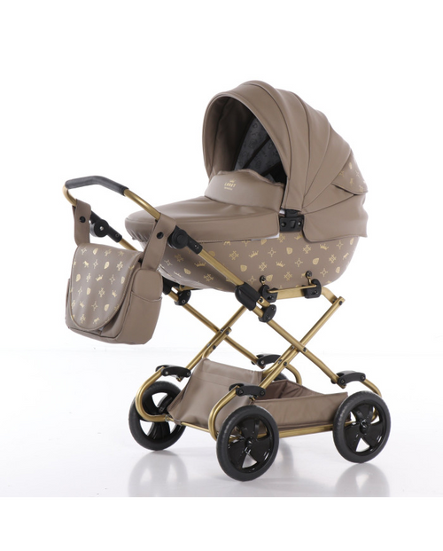 Carrito De Muñecas Junama Imperial Marrón