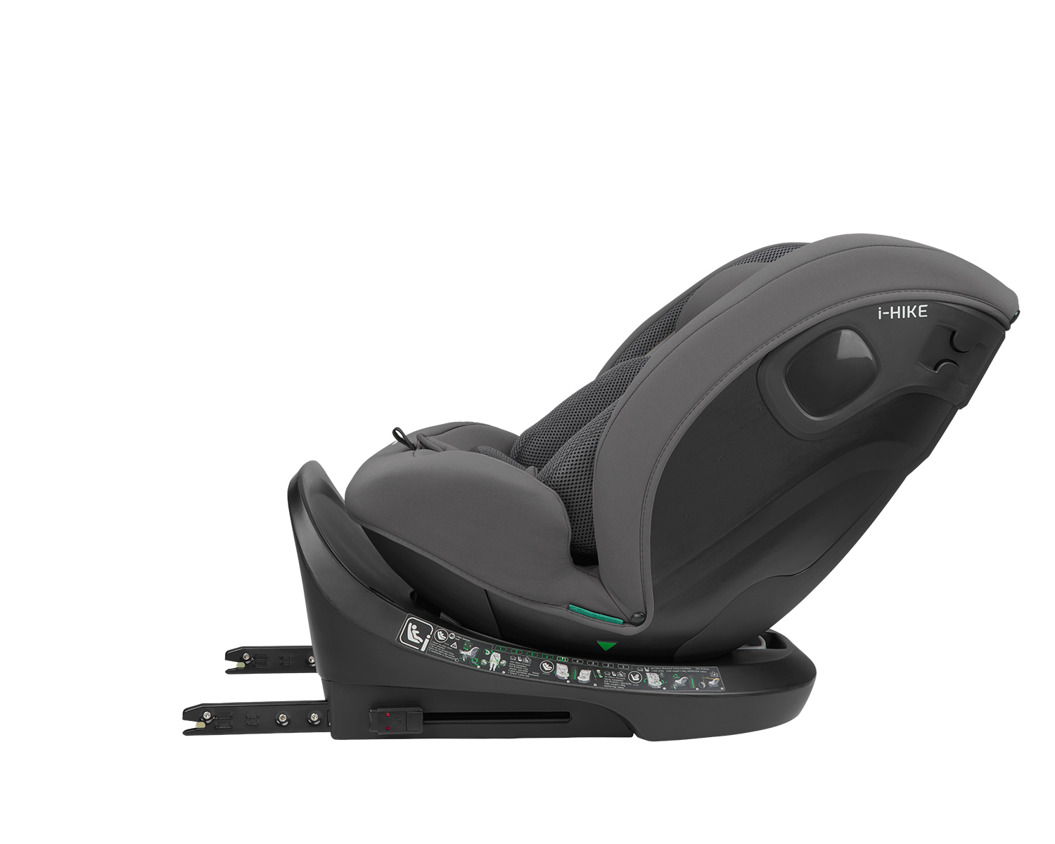 Silla de coche 40-150 cm i-Hike i-SIZE Gris Oscuro 2026