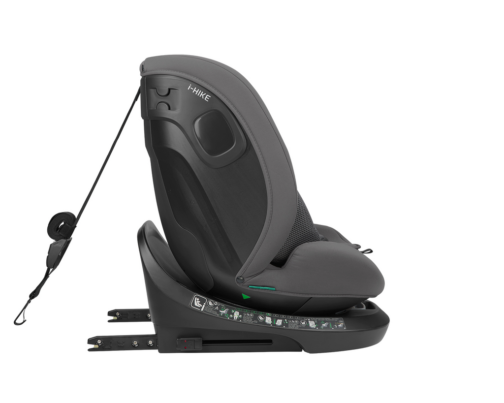 Silla de coche 40-150 cm i-Hike i-SIZE Gris Oscuro 2026
