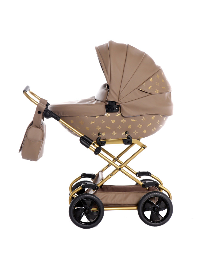 Carrito De Muñecas Junama Imperial Marrón