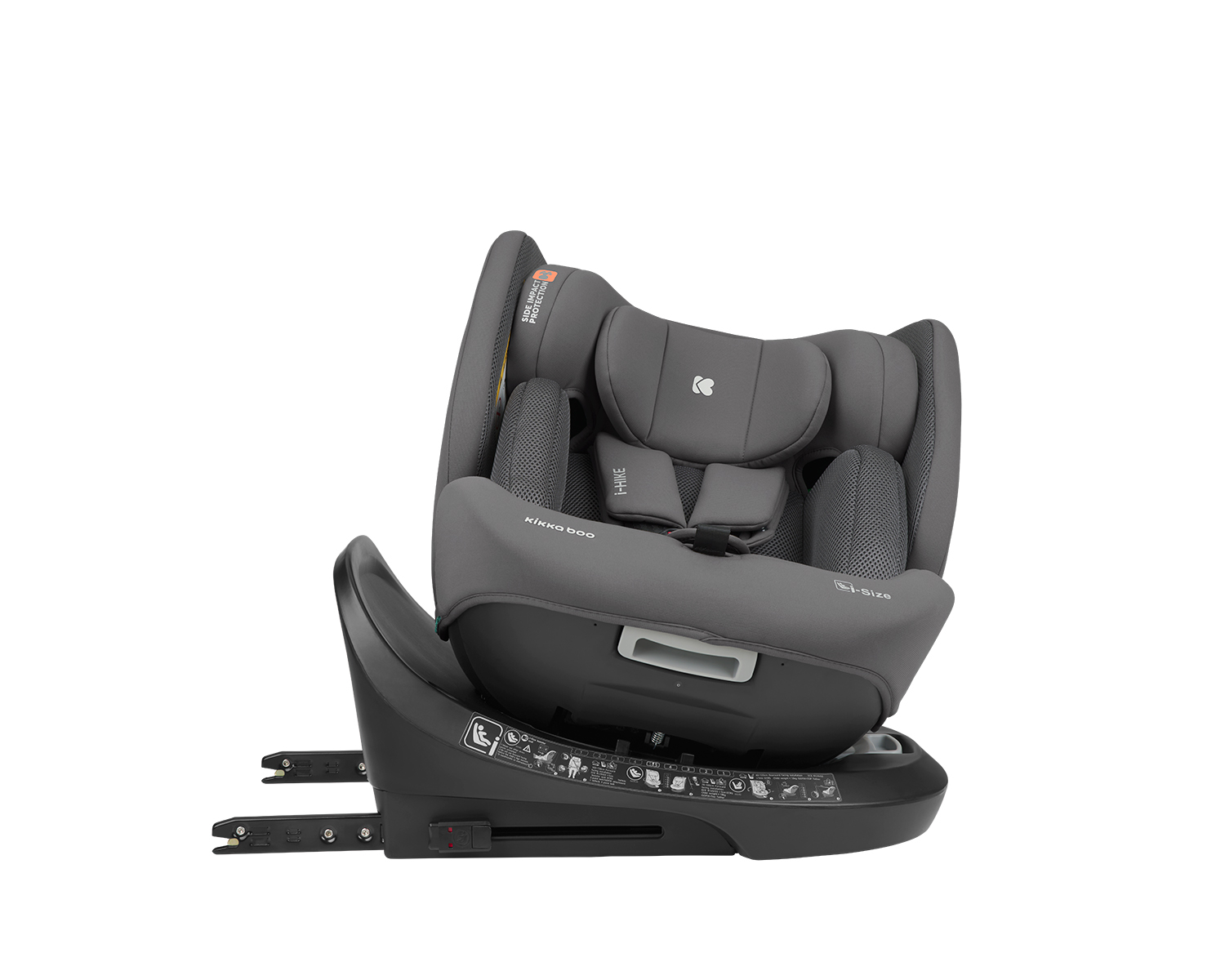 Silla de coche 40-150 cm i-Hike i-SIZE Gris Oscuro 2026