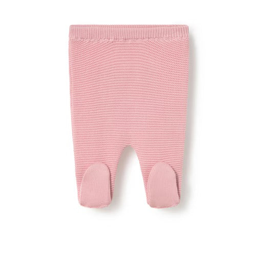 CONJUNTO DE BEBÉ DE RECIÉN NACIDO TRICOT ROSA