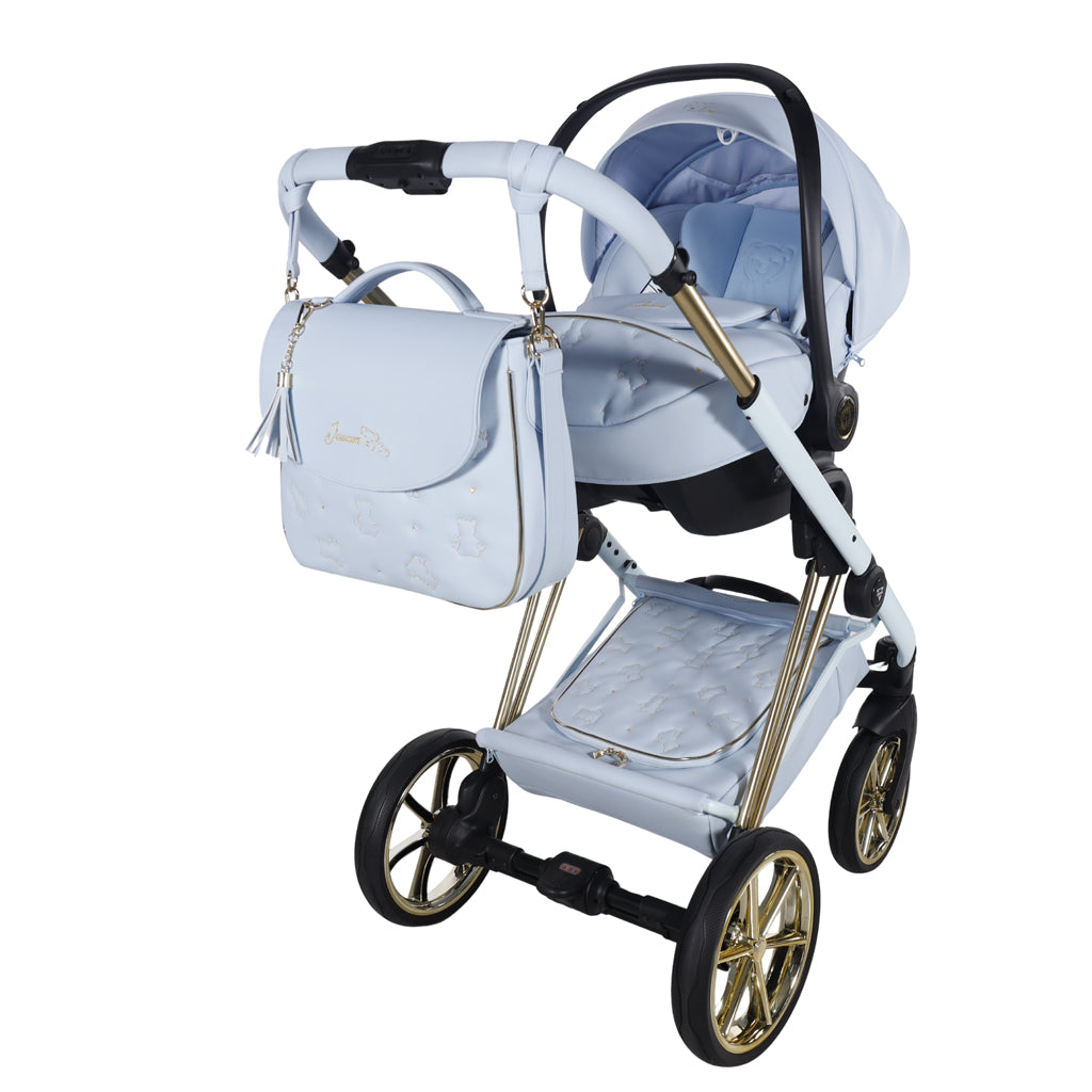 Carro de bebé Junama Cuby Azul