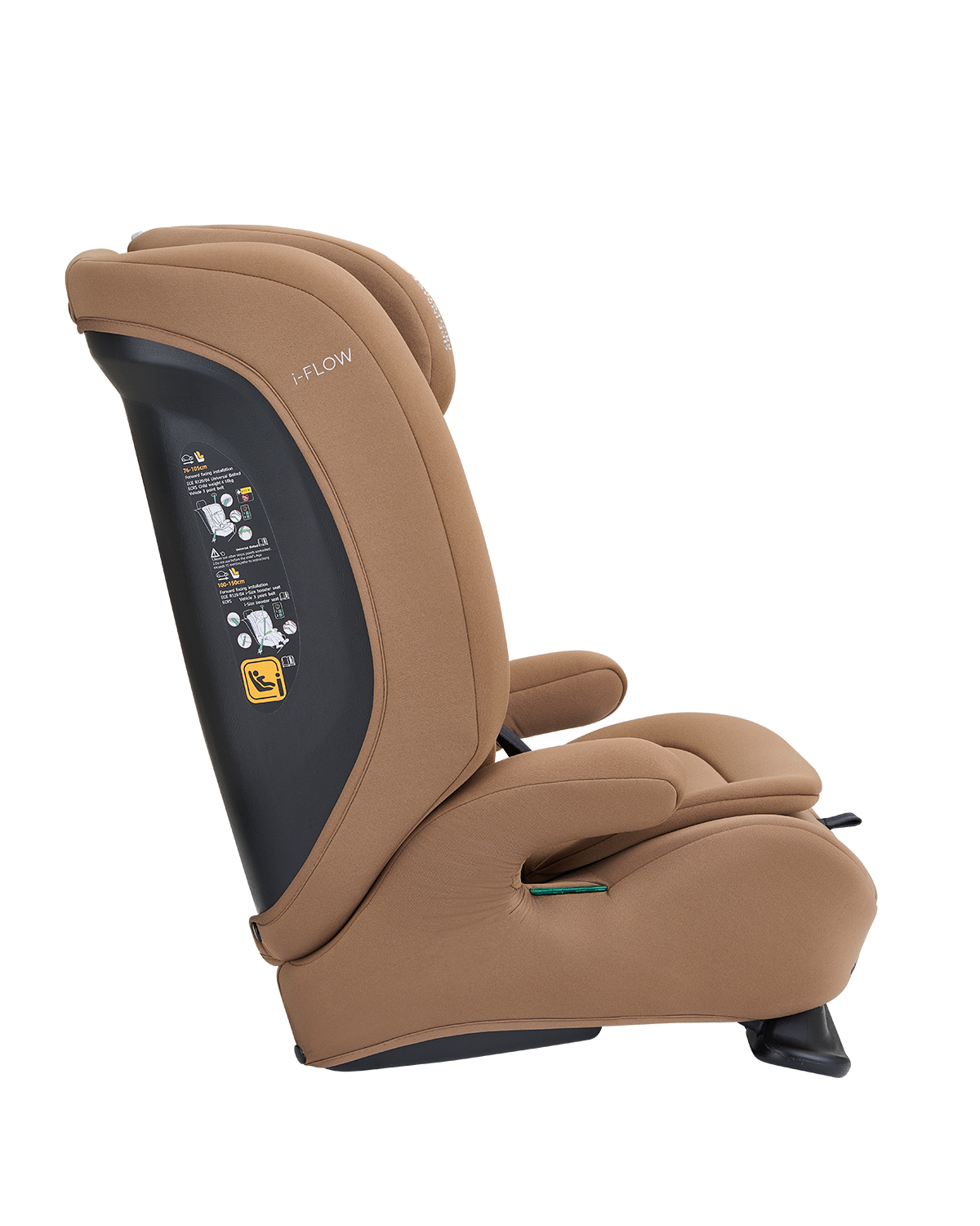 Silla de coche 76-150 cm i-Flow i-SIZE Moka