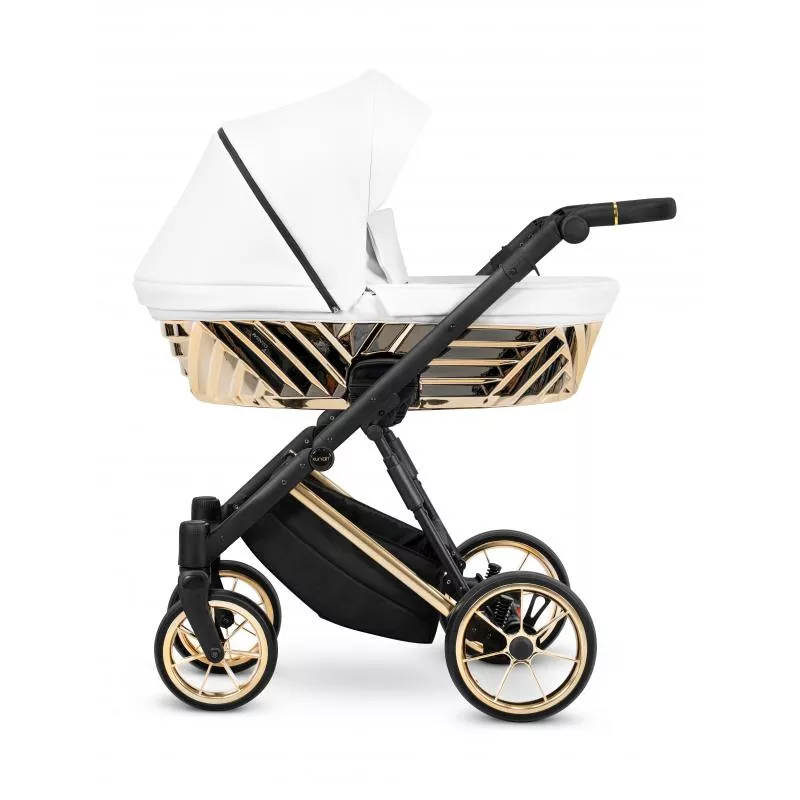 Carro de Bebé Ivento Glam Blanco y Dorado
