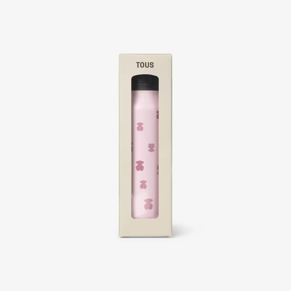 TERMO TOUS- BOTELLA CON RECUBRIMIENTO CERÁMICO T.FLUFFY ROSA
