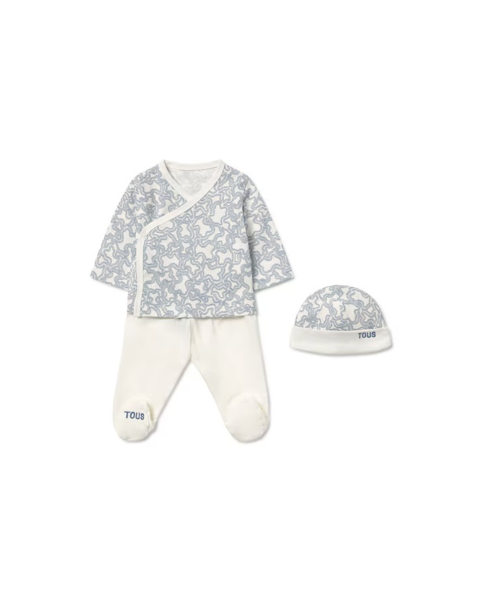 SET BEBÉ PRIMERA PUESTA TOUS AZUL