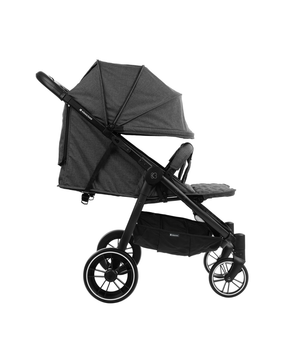 Carrito gemelar Happy 2 Gris Oscuro