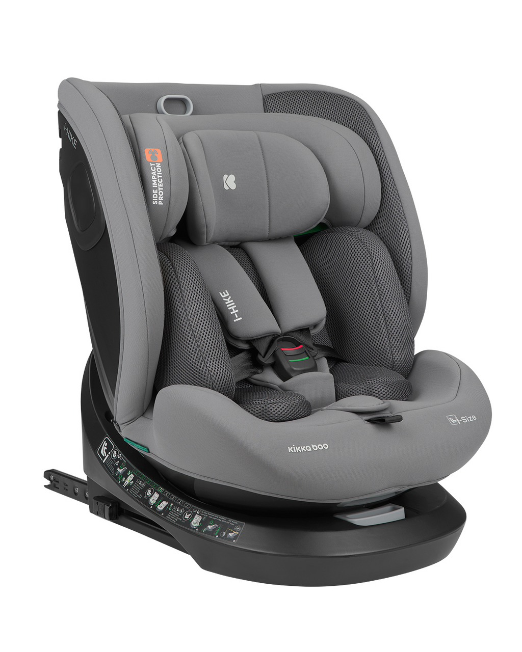 Silla de coche 40-150 cm i-Hike i-SIZE gris claro 2026