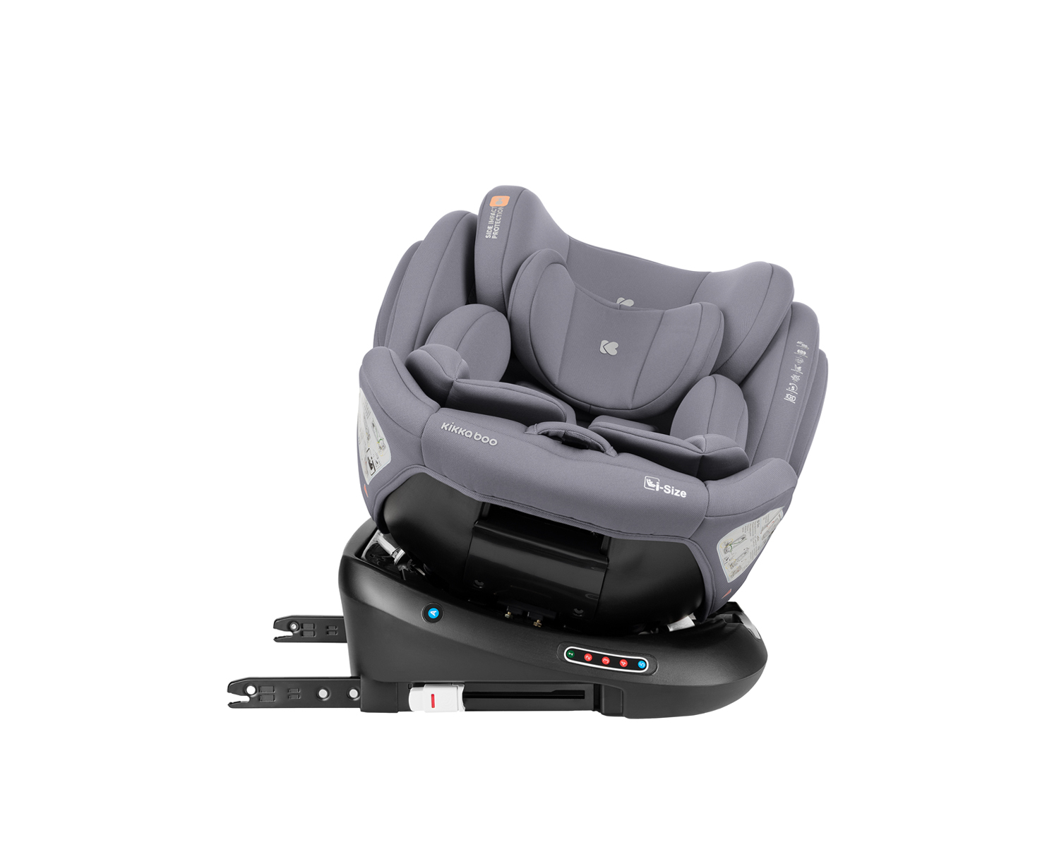 Silla de coche 40-150 cm i-Felix i-SIZE Gris Claro