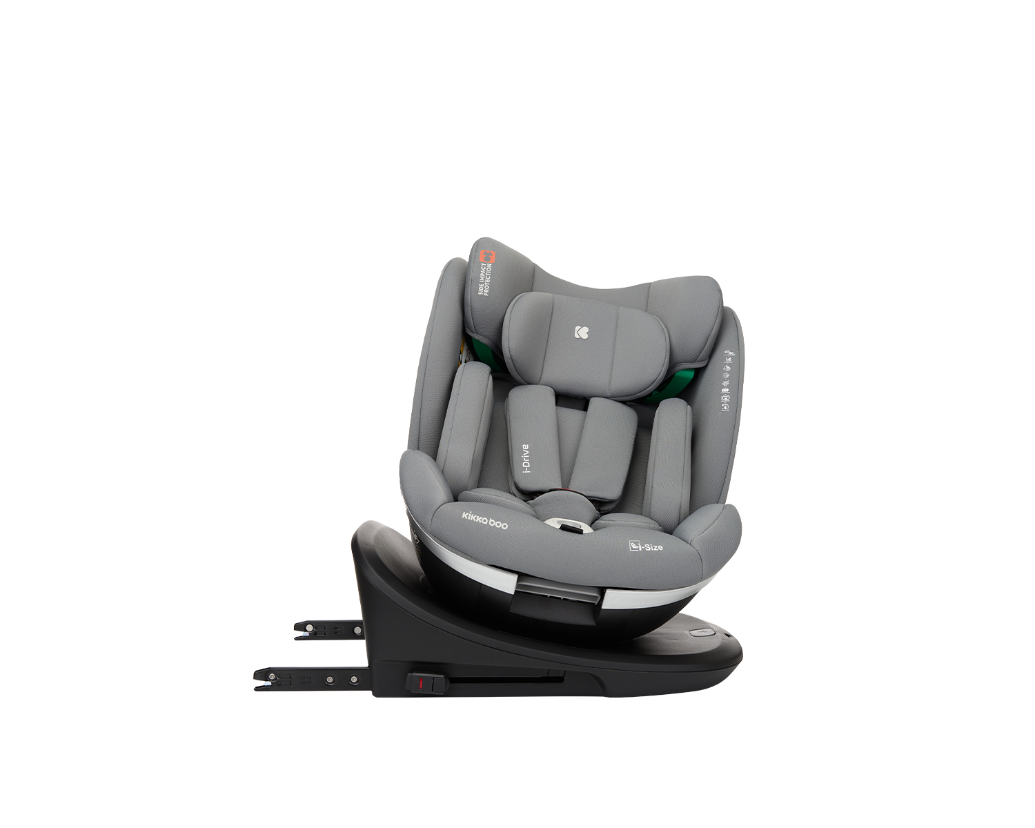 Silla de coche 40-150 cm i-Drive i-SIZE Gris Claro