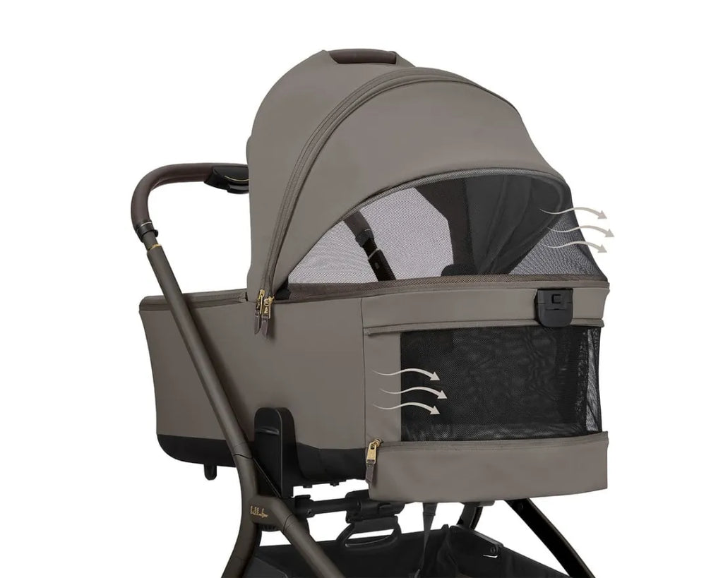 Carro de bebé Goya Platinum kikkaboo Marron