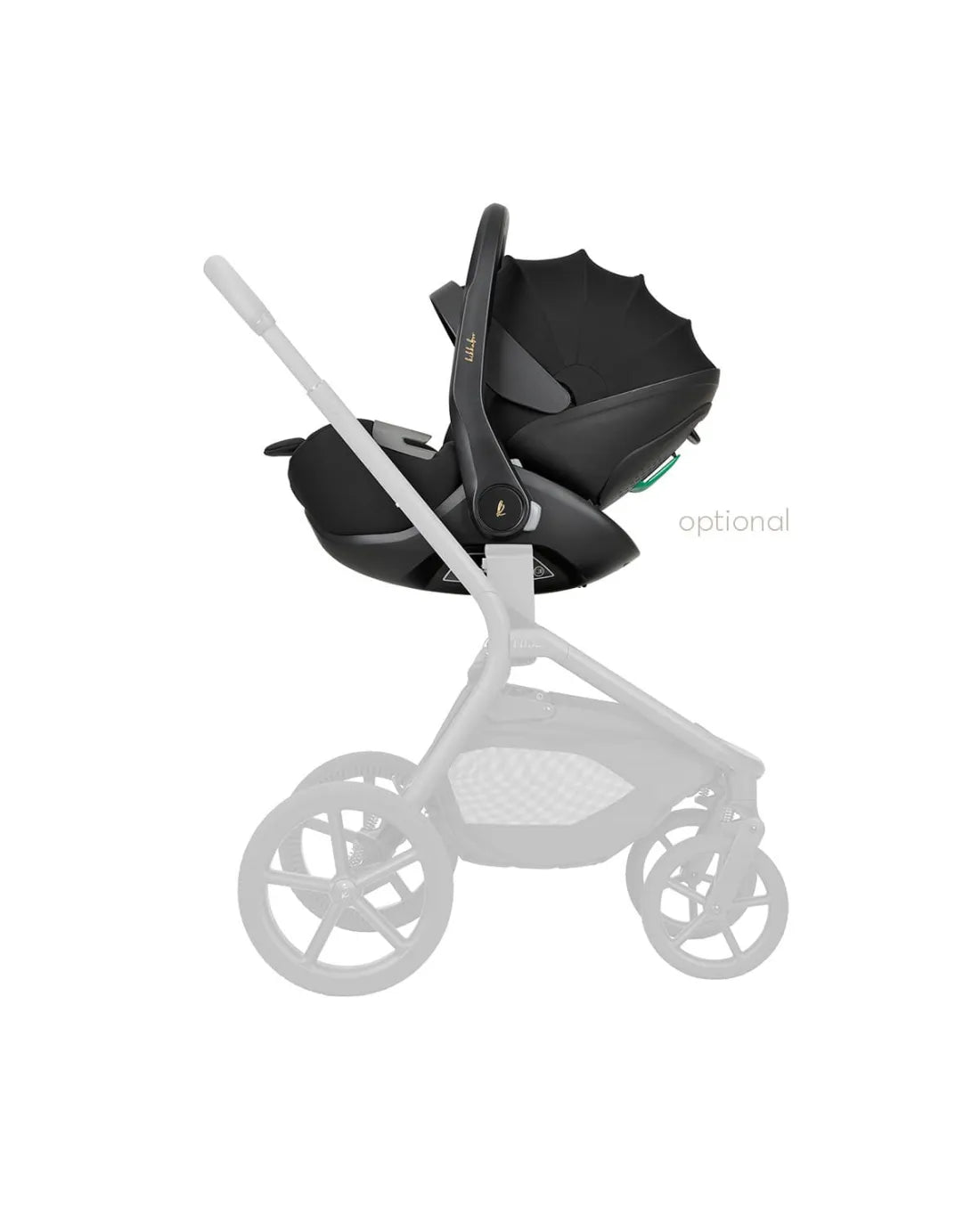 Carro de bebé Goya Platinum kikkaboo negro