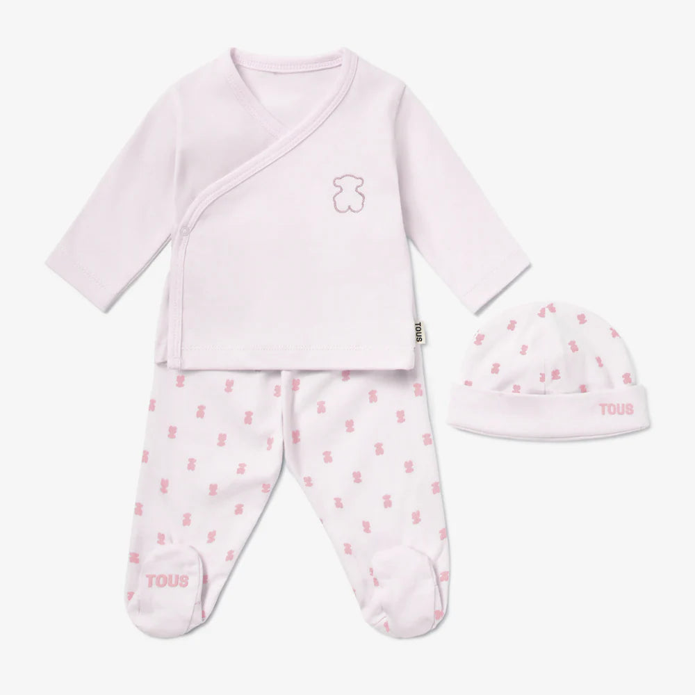 SET DE BEBÉ PARA PRIMERA PUESTA LITTLE ROSA