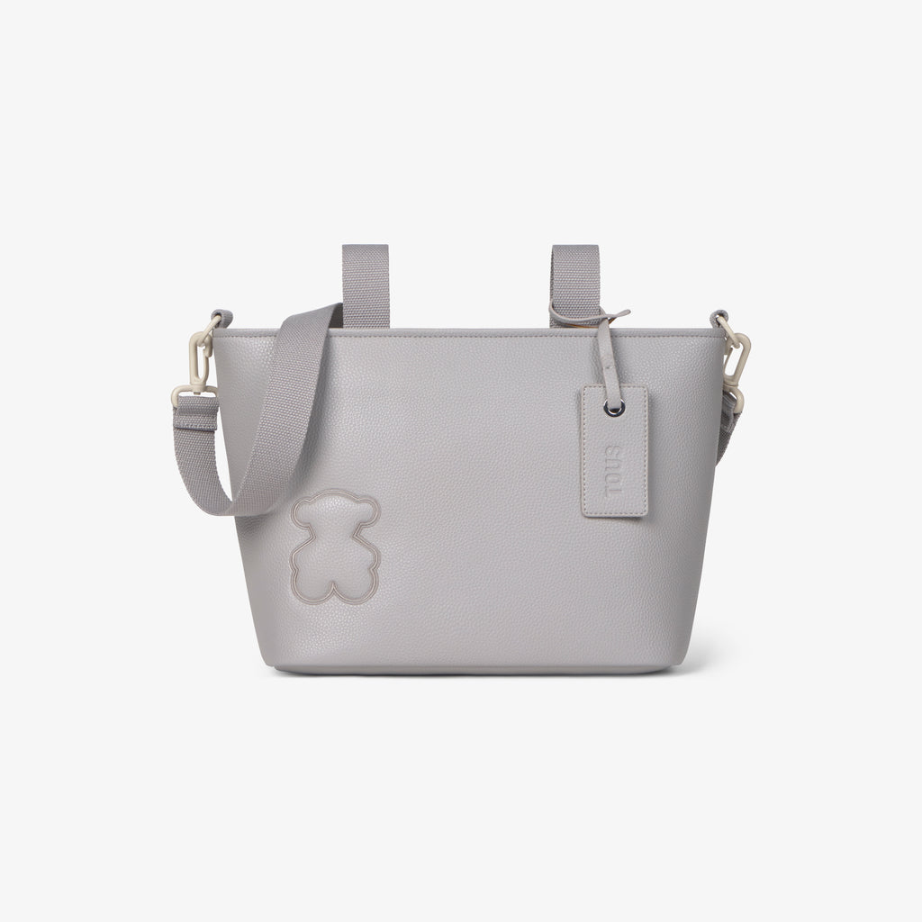 BOLSO PARA CARRITO DE BEBE GRIS- TOUS BABY