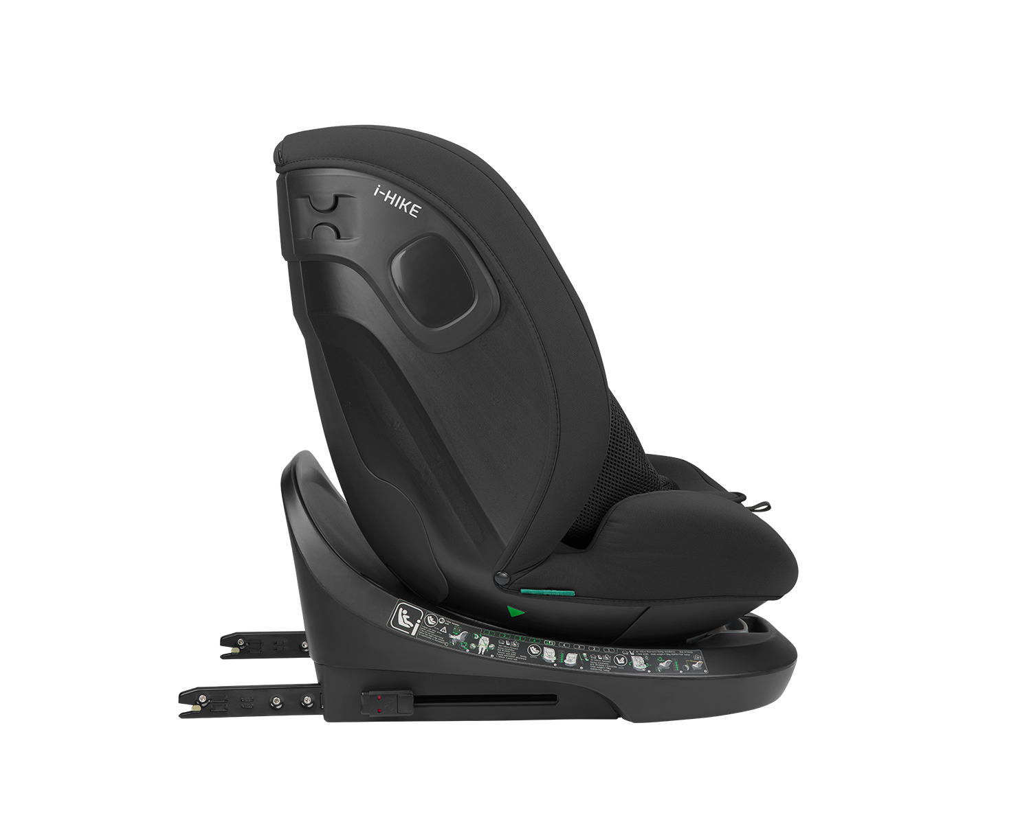 Silla de coche 40-150 cm i-Hike i-SIZE negro 2026