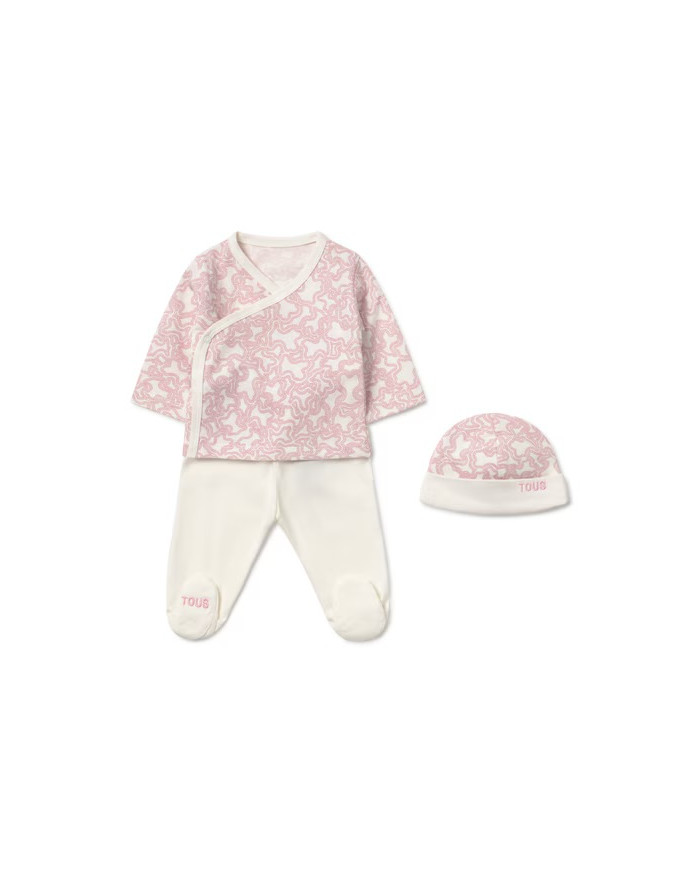 SET BEBÉ PRIMERA PUESTA TOUS ROSA