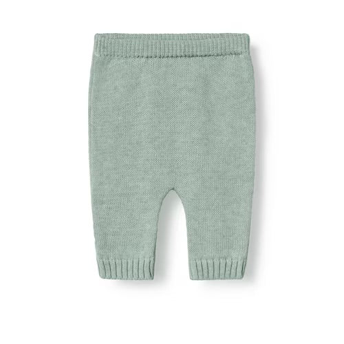 CONJUNTO DE BEBÉ DE RECIÉN NACIDO TRICOT VERDE