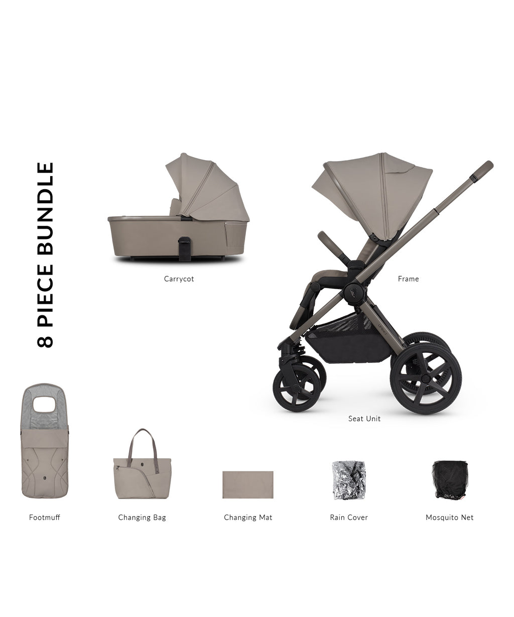 Carro de Bebé Venicci Upline 2 Taupe