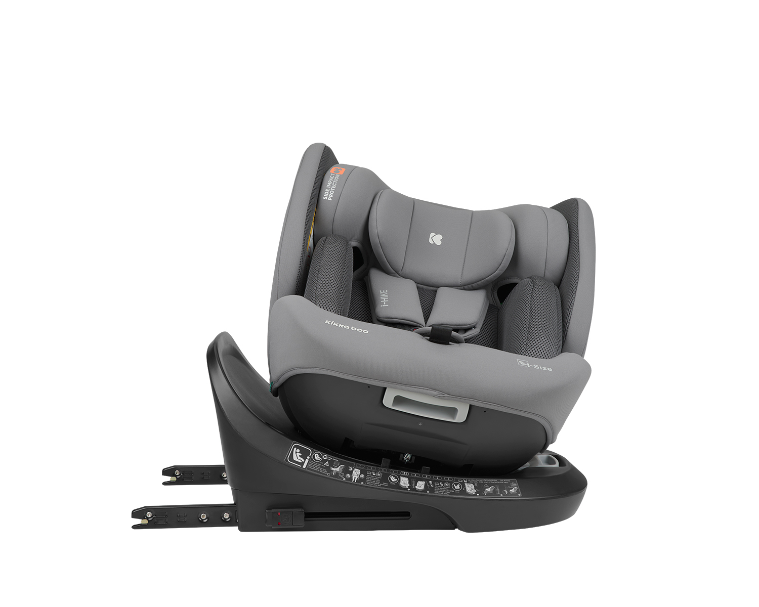 Silla de coche 40-150 cm i-Hike i-SIZE gris claro 2026