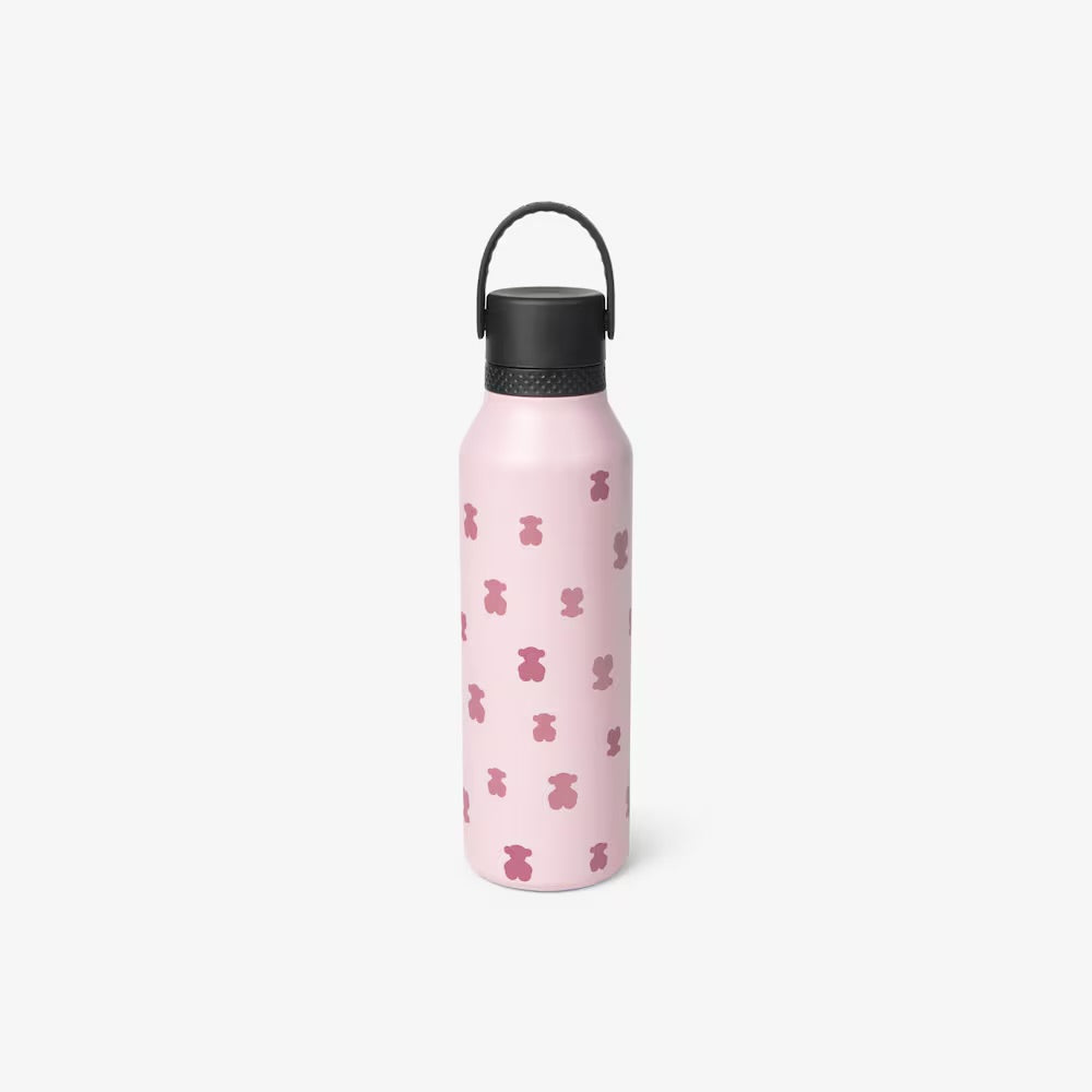 TERMO TOUS- BOTELLA CON RECUBRIMIENTO CERÁMICO T.FLUFFY ROSA