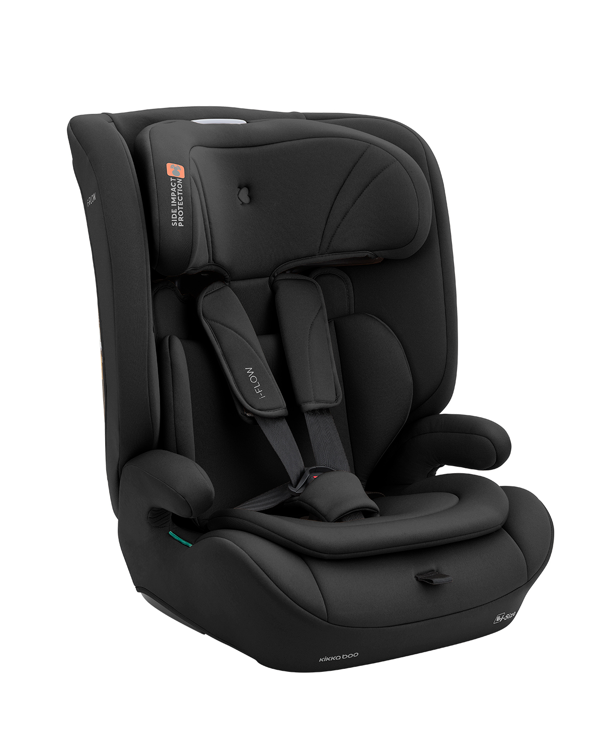 Silla de coche 76-150 cm i-Flow i-SIZE Negro