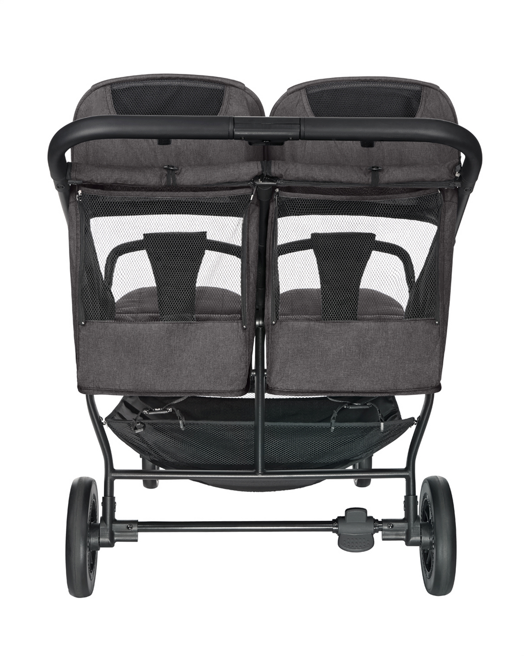 Carrito gemelar Happy 2 Gris Oscuro