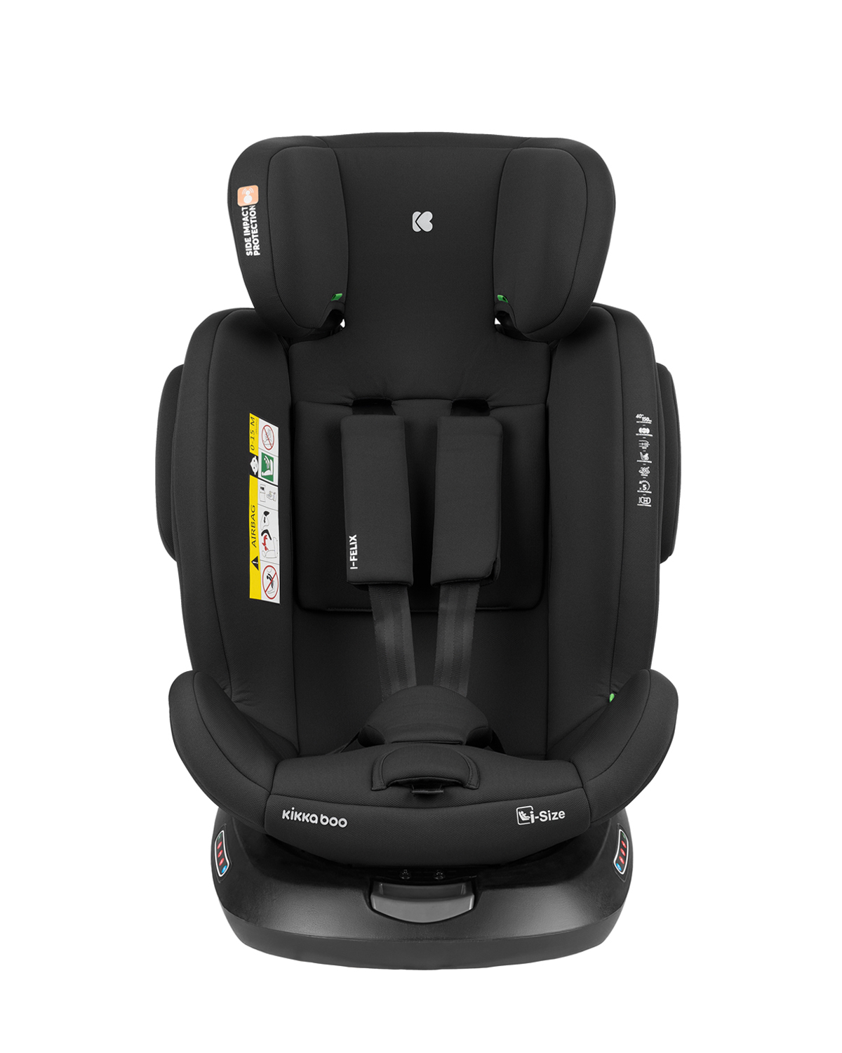 Silla de coche 40-150 cm i-Felix i-SIZE Negro