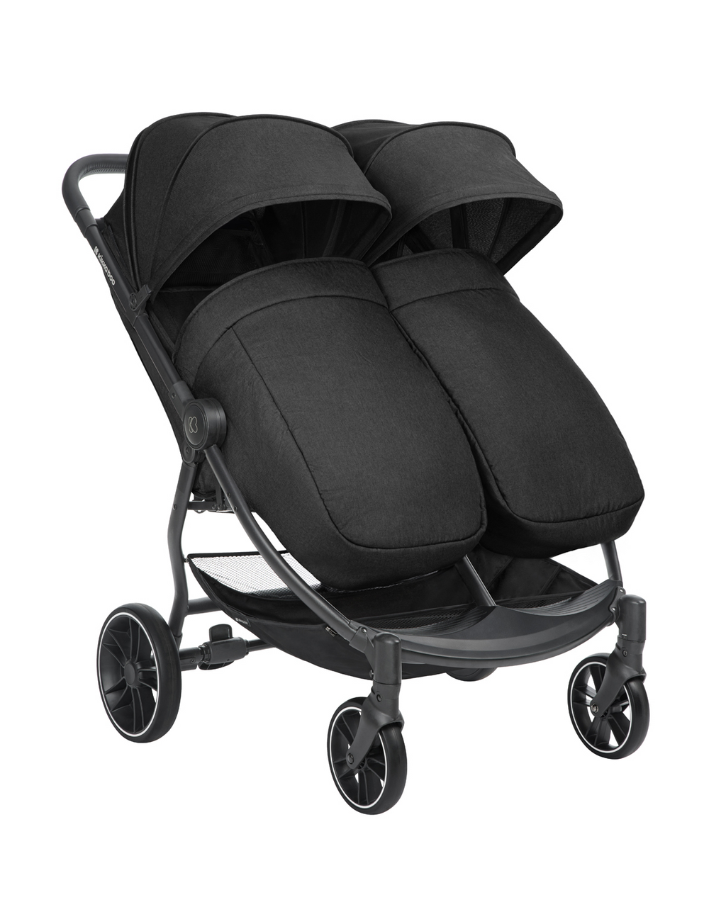 Carrito gemelar Happy 2 Negro