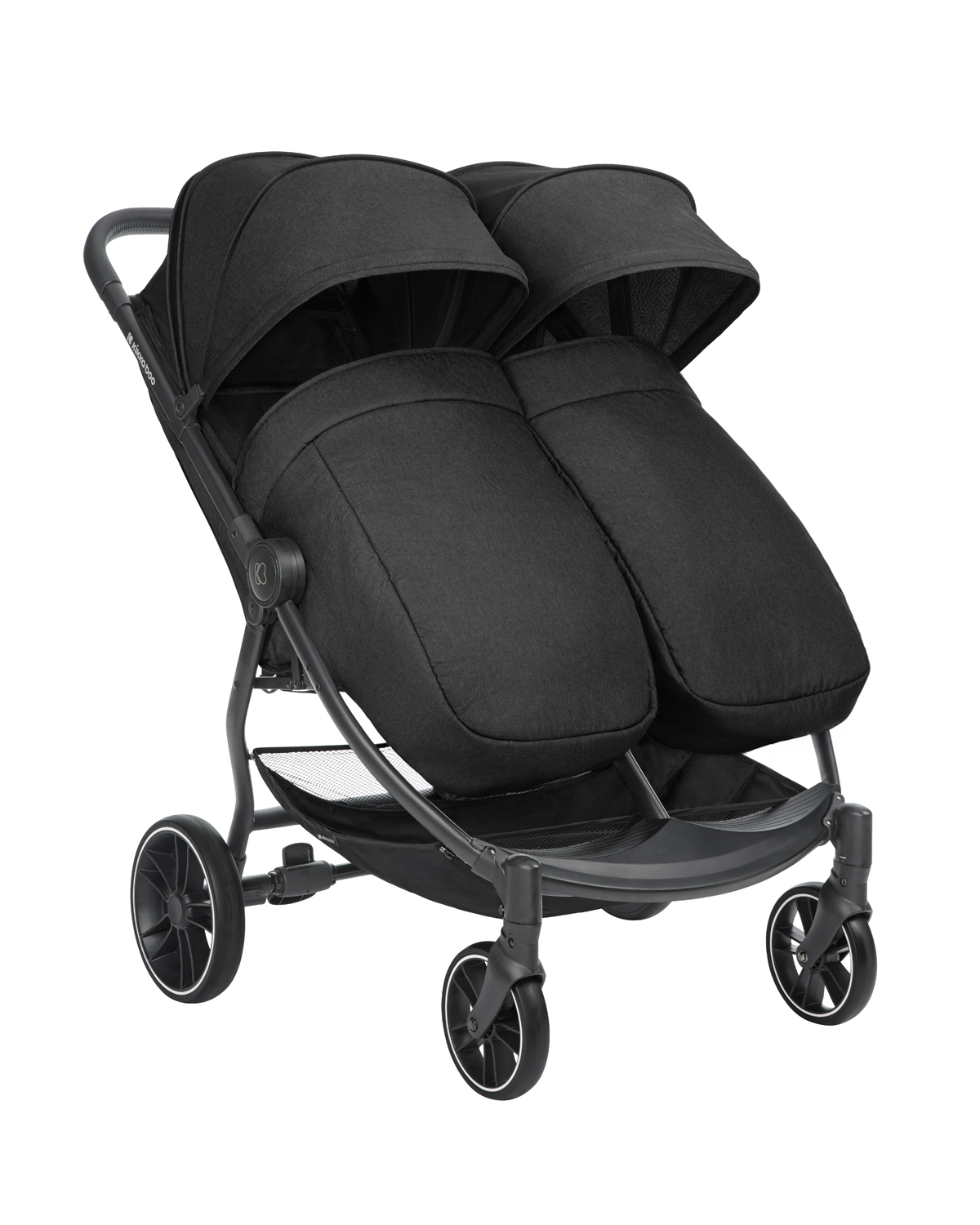 Carrito gemelar Happy 2 Negro