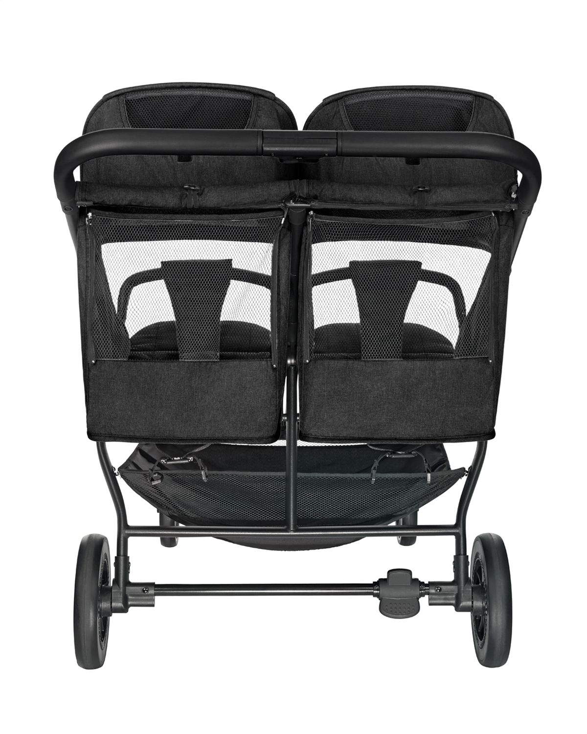 Carrito gemelar Happy 2 Negro