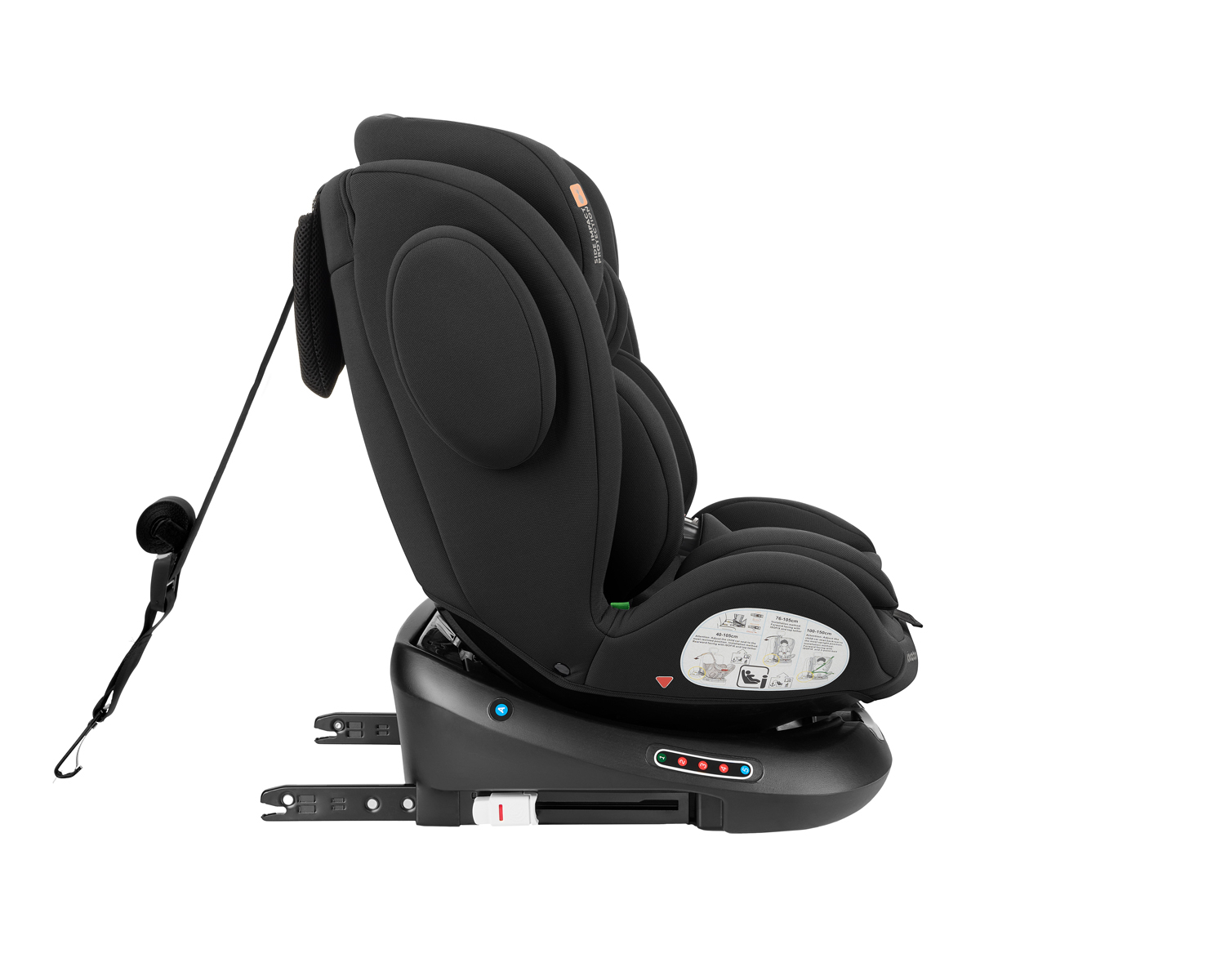 Silla de coche 40-150 cm i-Felix i-SIZE Negro