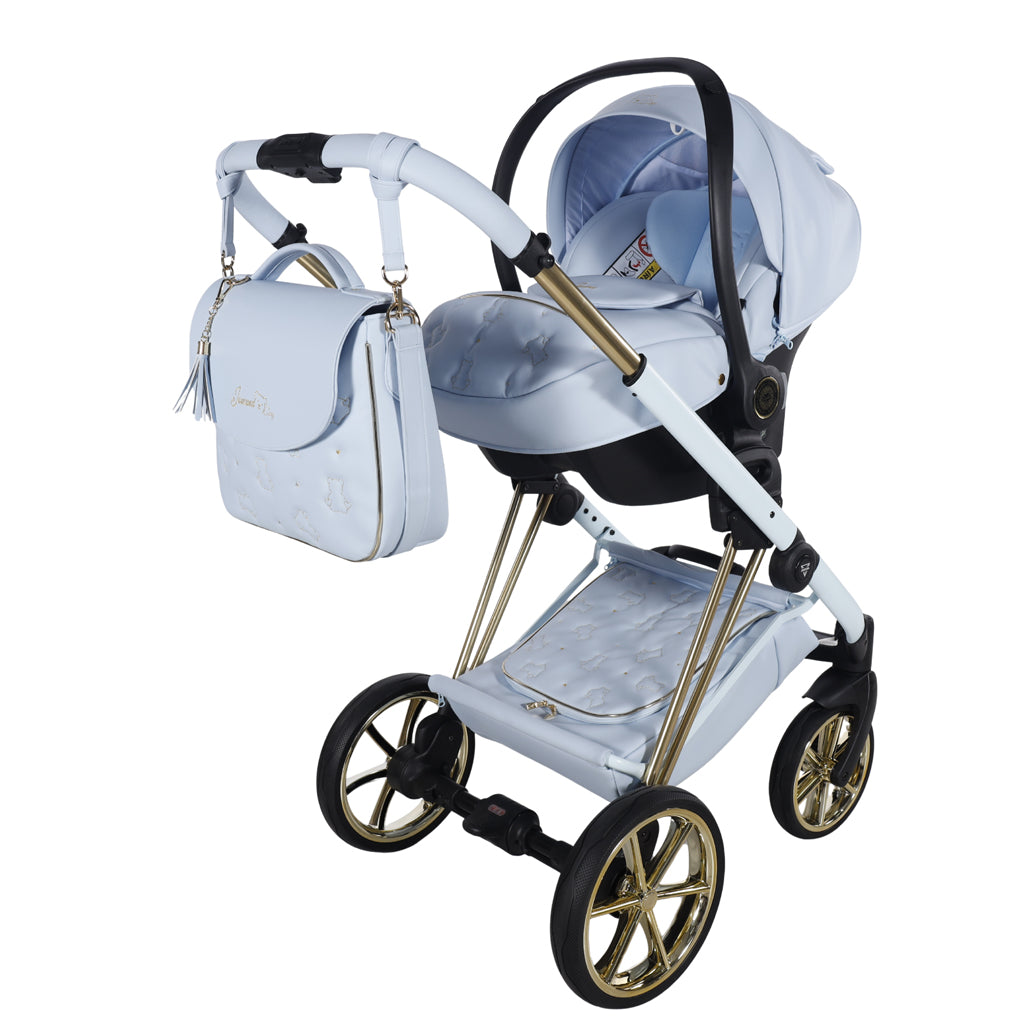 Carro de bebé Junama Cuby Azul
