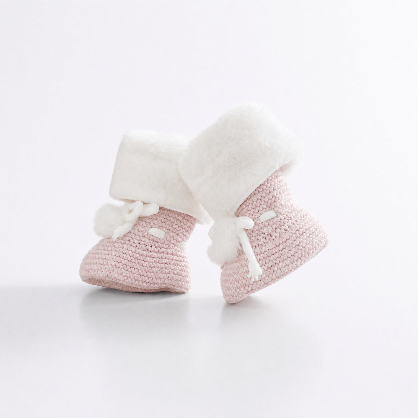 BOTITAS FORRO POLAR ROSA PANGASA BABY
