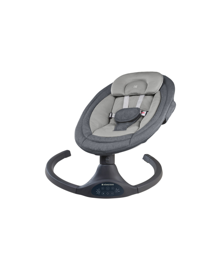 Columpio Electrico Kikkaboo Codie Gris Oscuro