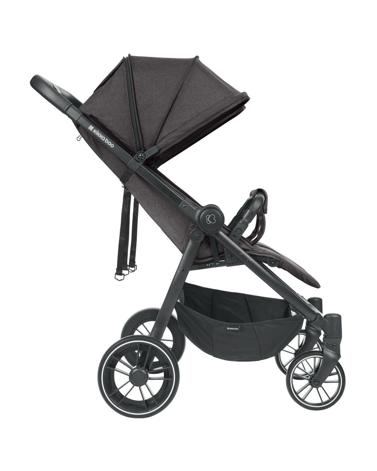 Carrito gemelar Happy 2 Gris Oscuro