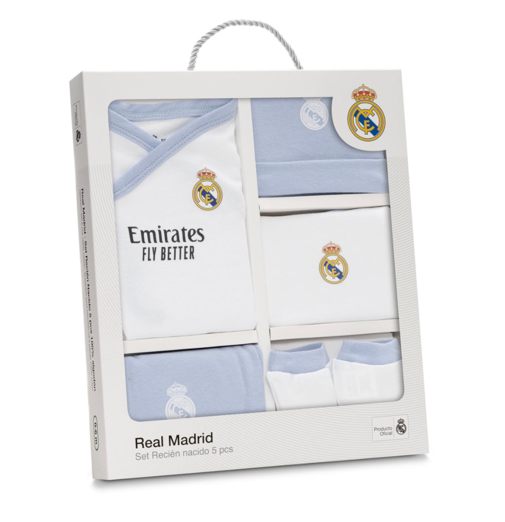Set de Regalo 5 Piezas Real Madrid