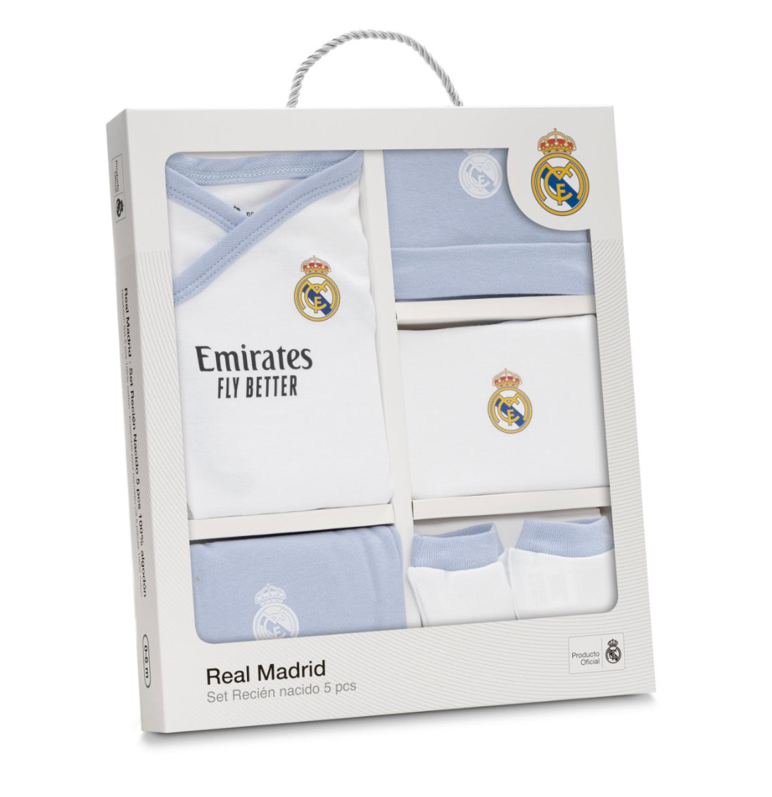 Set de Regalo 5 Piezas Real Madrid