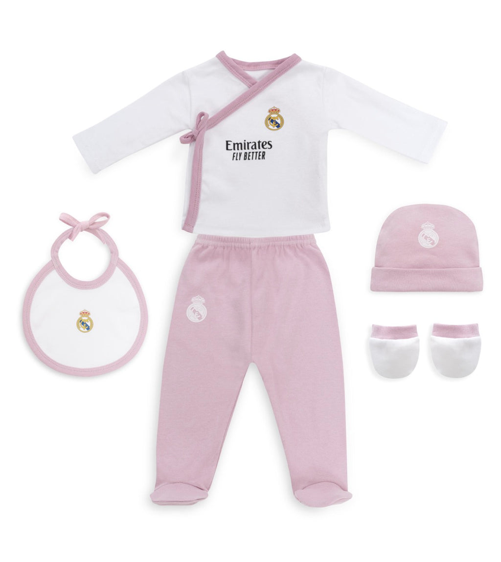 Set de Regalo 5 Piezas Real Madrid Rosa