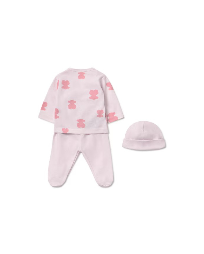 SET BEBÉ PRIMERA PUESTA TOUS ROSA