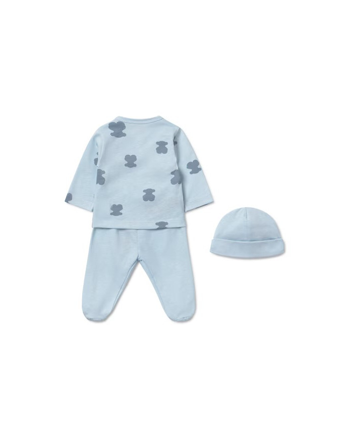 SET BEBÉ PRIMERA PUESTA TOUS AZUL
